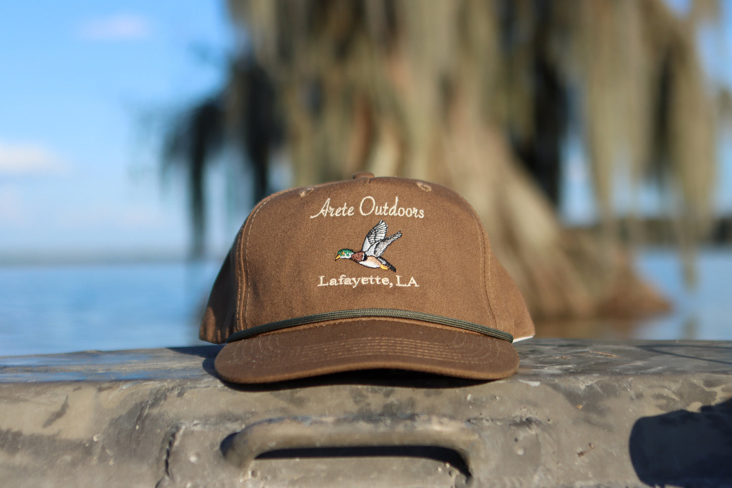 Light Brown Woodie Cap